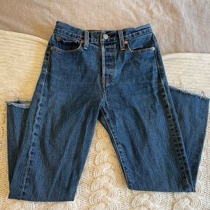 Straight Leg Levi Jeans